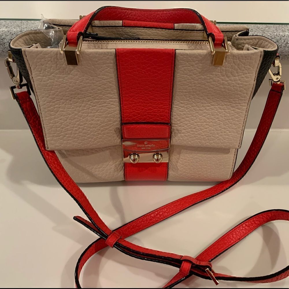 Kate Spade Chelsea Square Bennett Satchel Bag - Picture 9 of 10